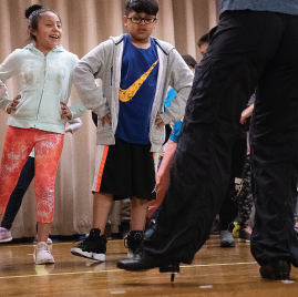 Tap Dance Residency at Brooklyn Independent School